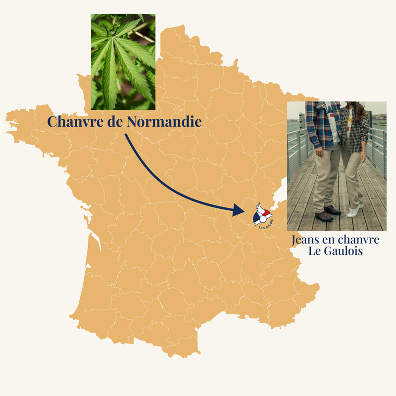 Les jeans en Chanvre de Normandie