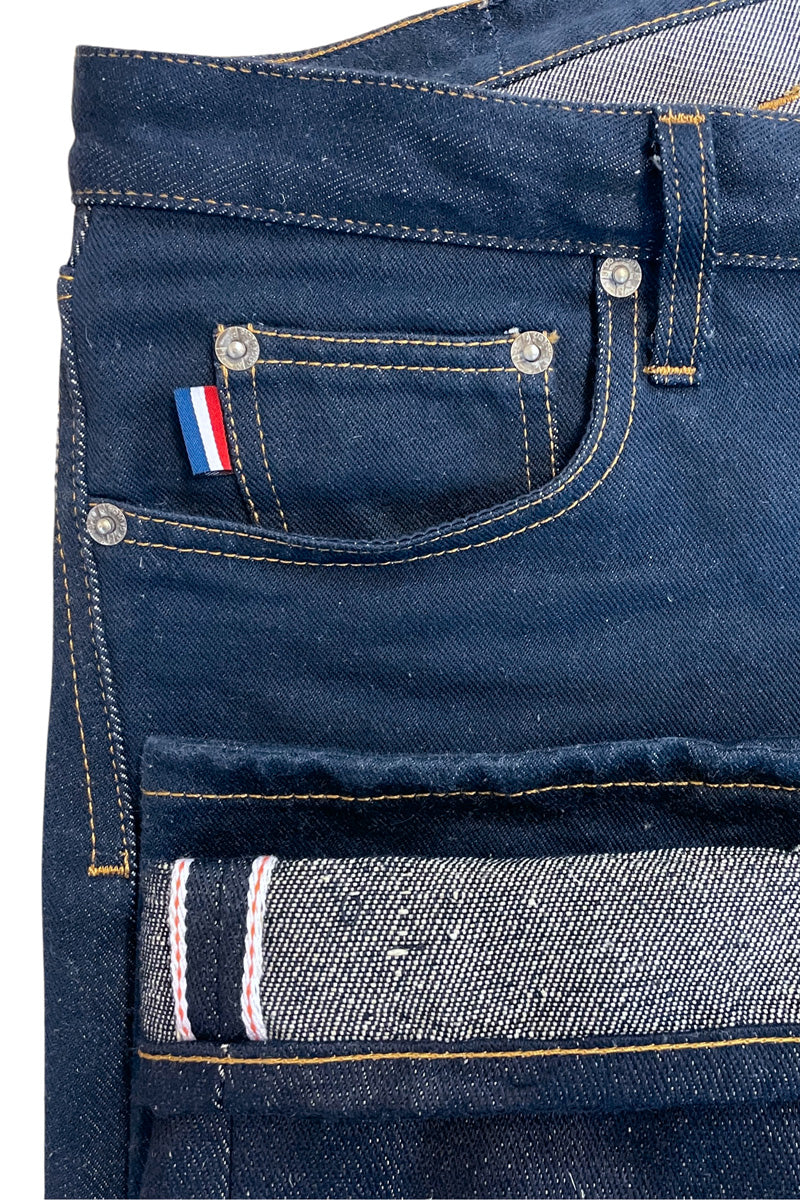 Jeans en lin Divio vue arrière