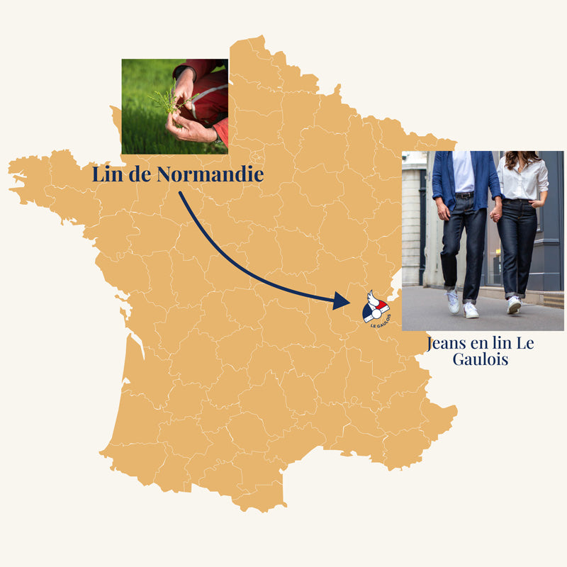 Les jeans en Lin de Normandie