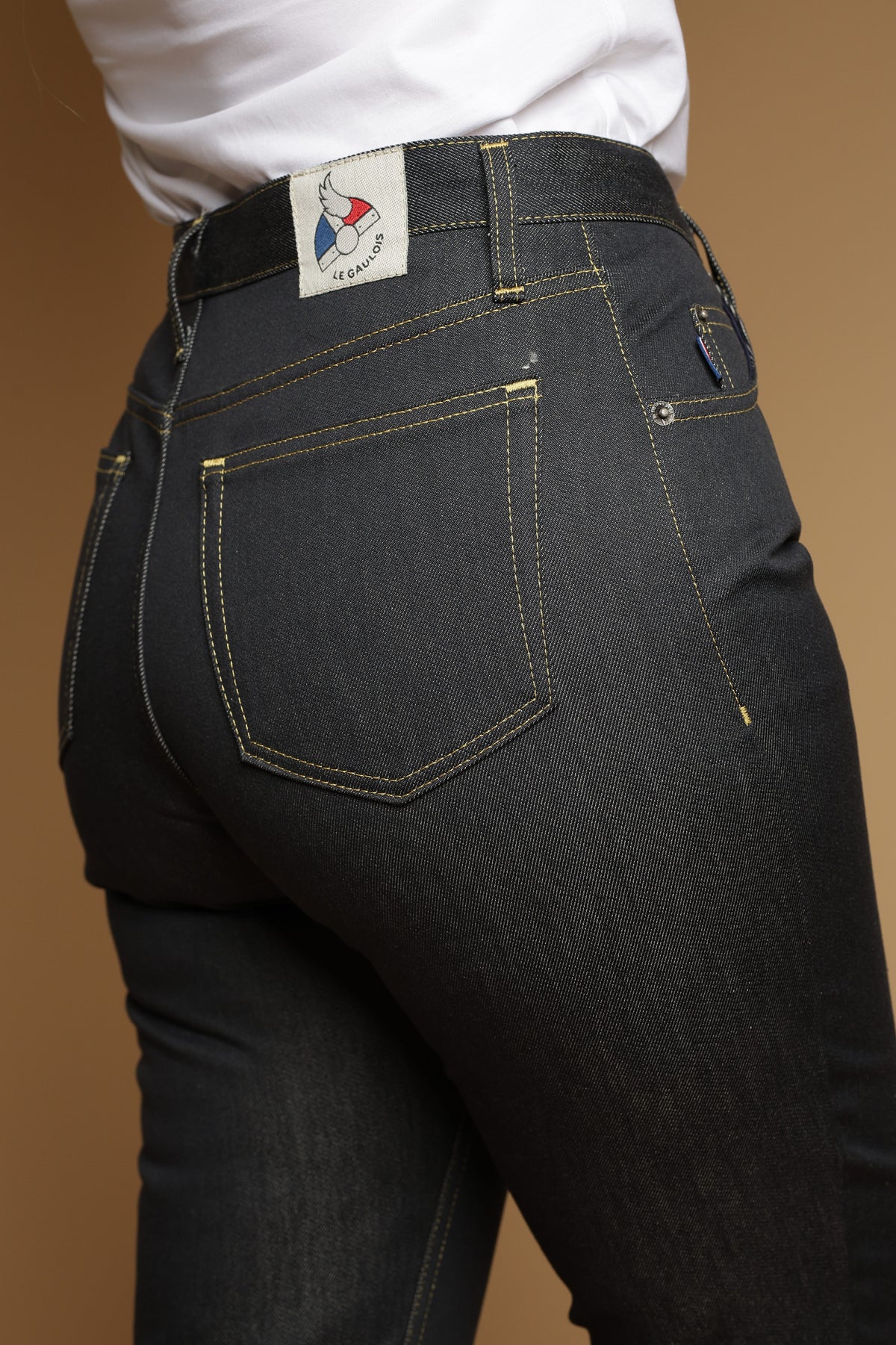 Jean pour femme Avenia en 100 % coton bio, photo 3 sur 4, Le Gaulois Jeans