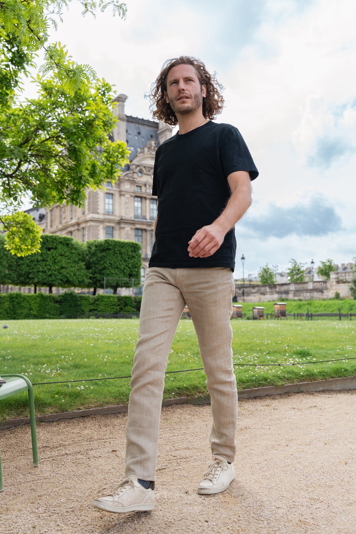 Jean pour homme Massalia en 100 % chanvre naturel, coloris chanvre naturel, photo 1 sur 3, Le Gaulois Jeans
